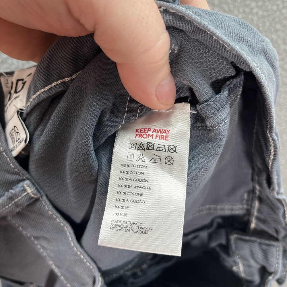 Urban Outfitters Charcoal Wide Leg Jeans - Picture 7 of 8